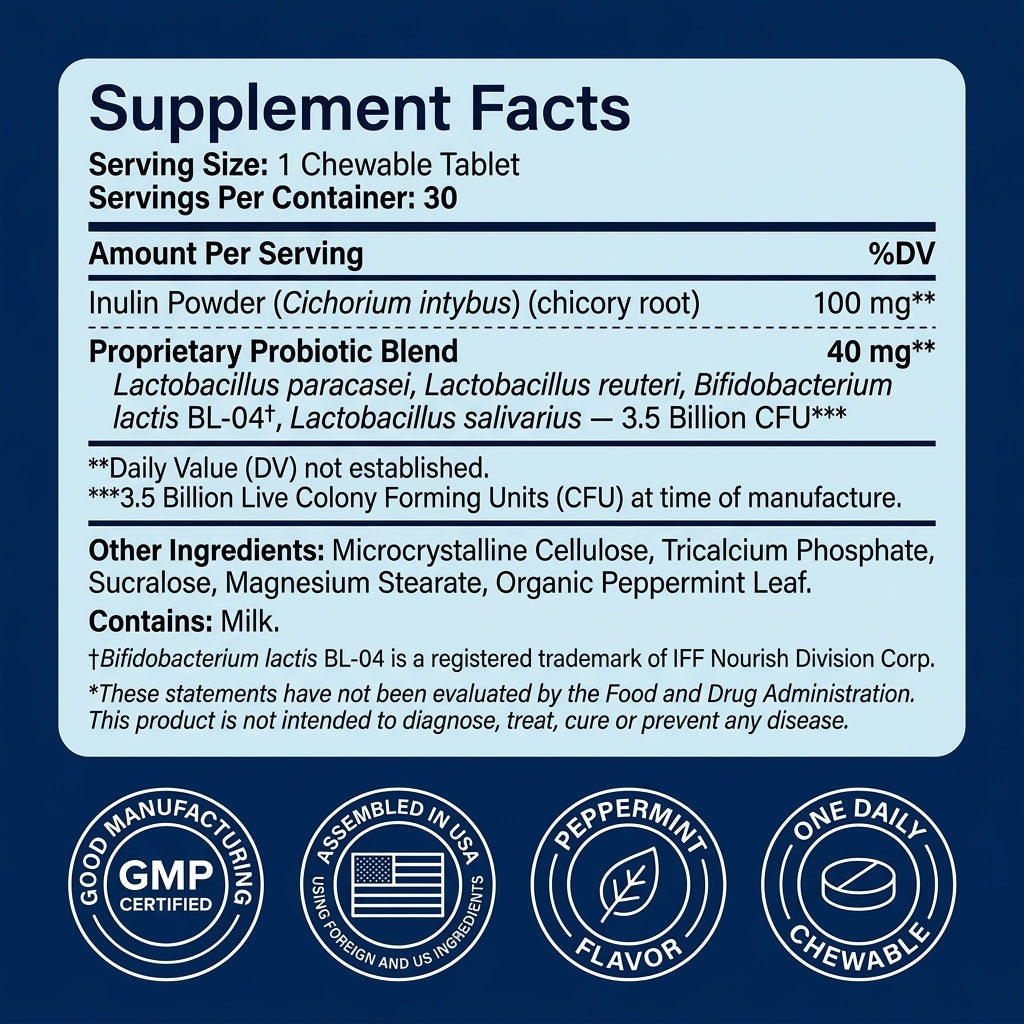 Daily Oral Synbiotic